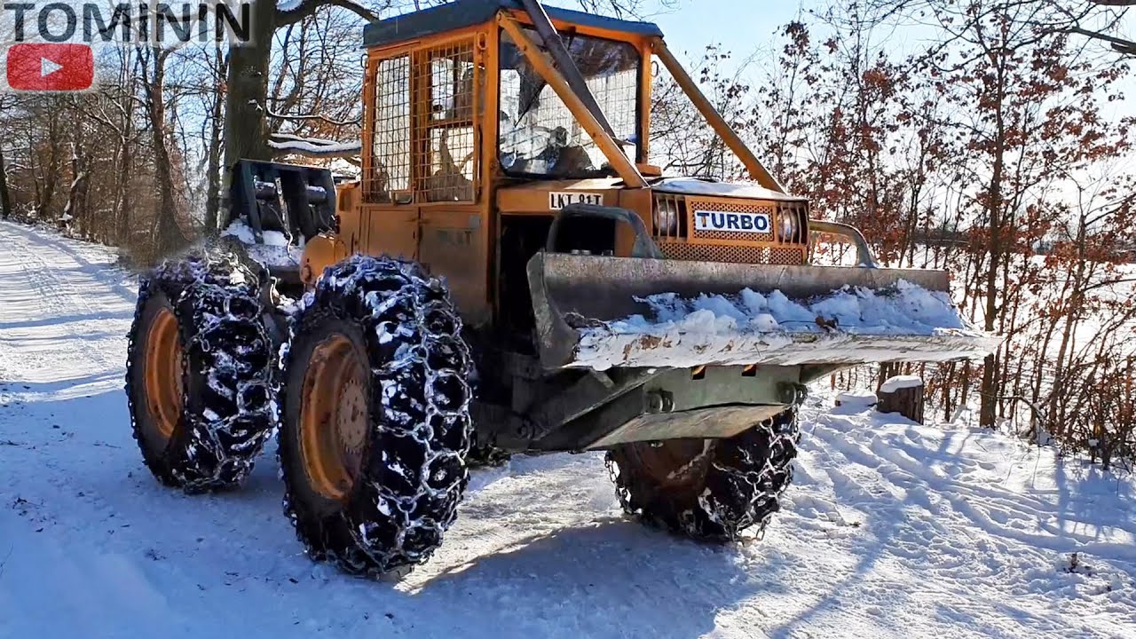 Traktor LKT 81 Turbo (Lakatoš) Lesní technika