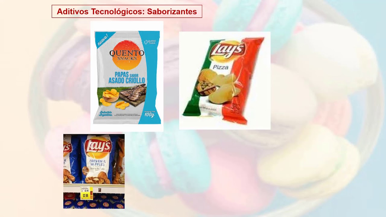 Aditivos colorantes saborizantes y otros parte 2