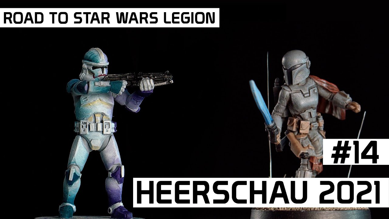 Road to Star Wars Legion #14 | Heerschau 2021 | Diese neuen Miniaturen haben wir bemalt | DICED