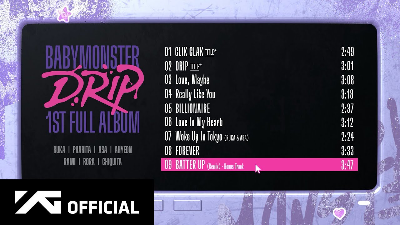 BABYMONSTER - ‘BATTER UP (Remix) - Bonus Track’ (Official Audio)