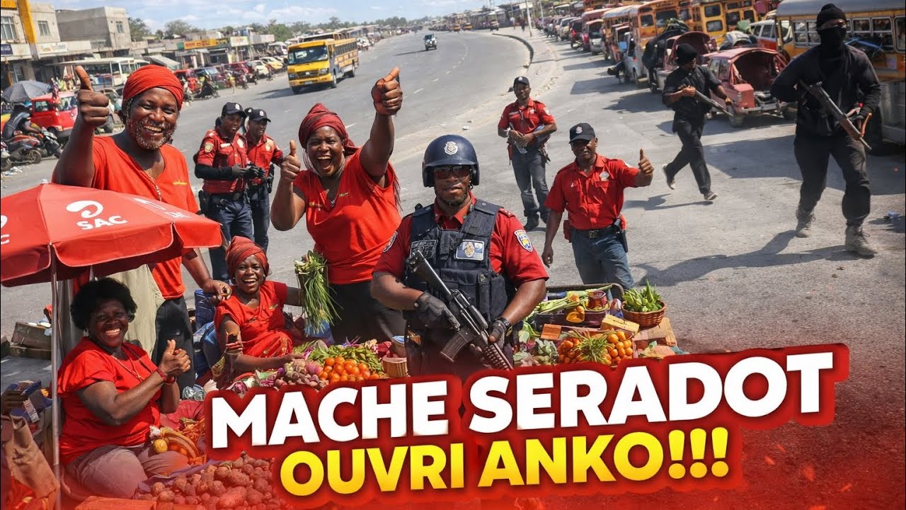 VIKTWA POU LA POLIS yo repann mache seradòt nan men bandi yo, 🇭🇹🔥 Machann yo Retounen San PÈ!!!
