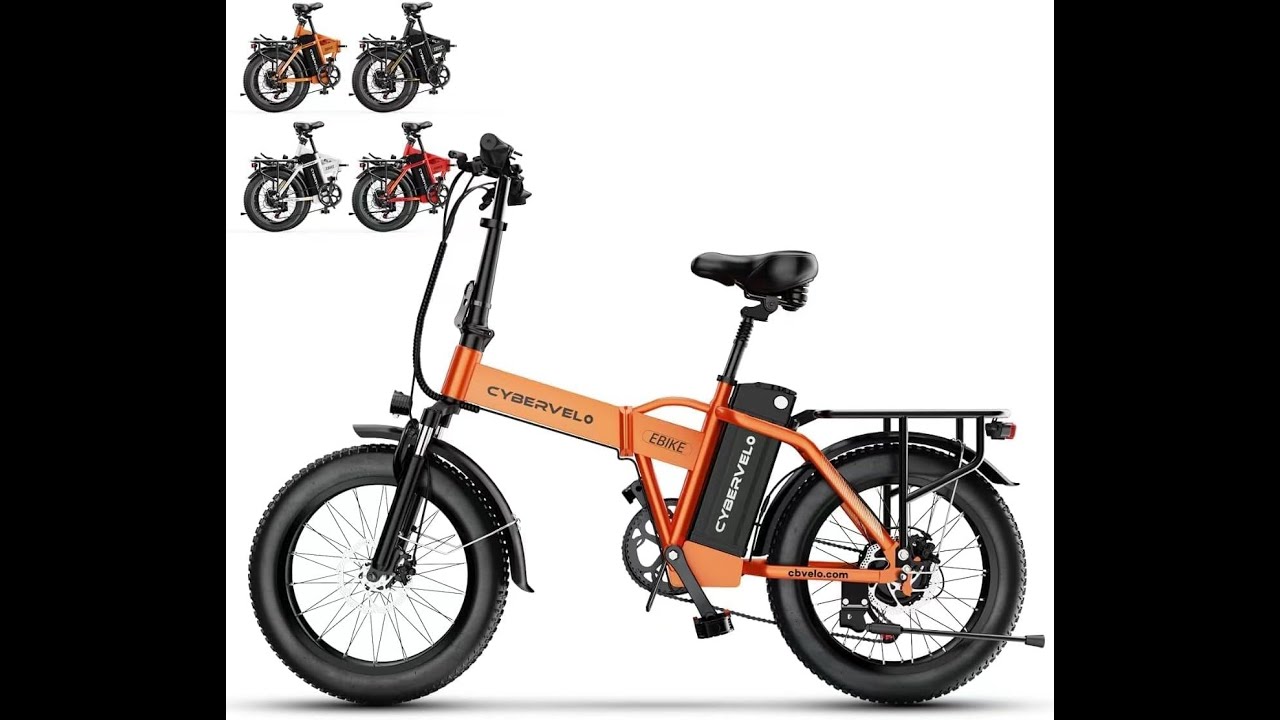 Checking out the Cybervelo F-4 Foldable E-Bike purchased  for $699.00 on Amazon!