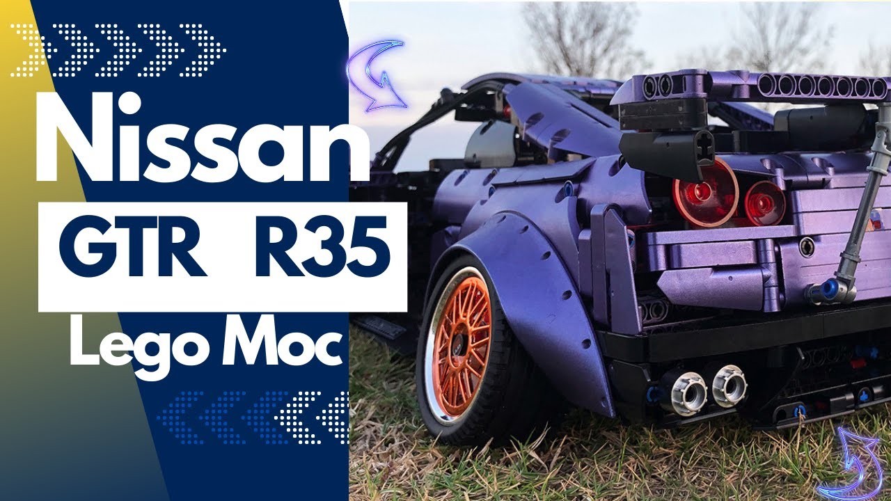 Nissan GTR R35 Lego Moc