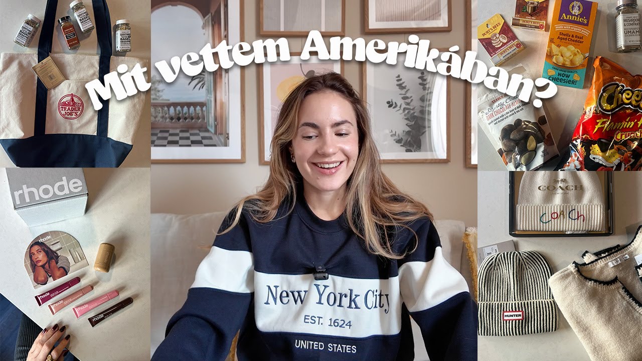 Mit vettem Amerikában? 🇺🇸 Trader Joe's bevásárlás és USA haul