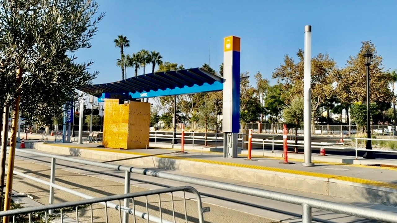 Orange County Streetcar Construction Update - December 2024