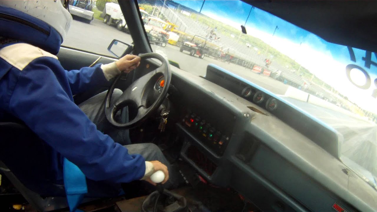 Stick shift mustang 347 In car