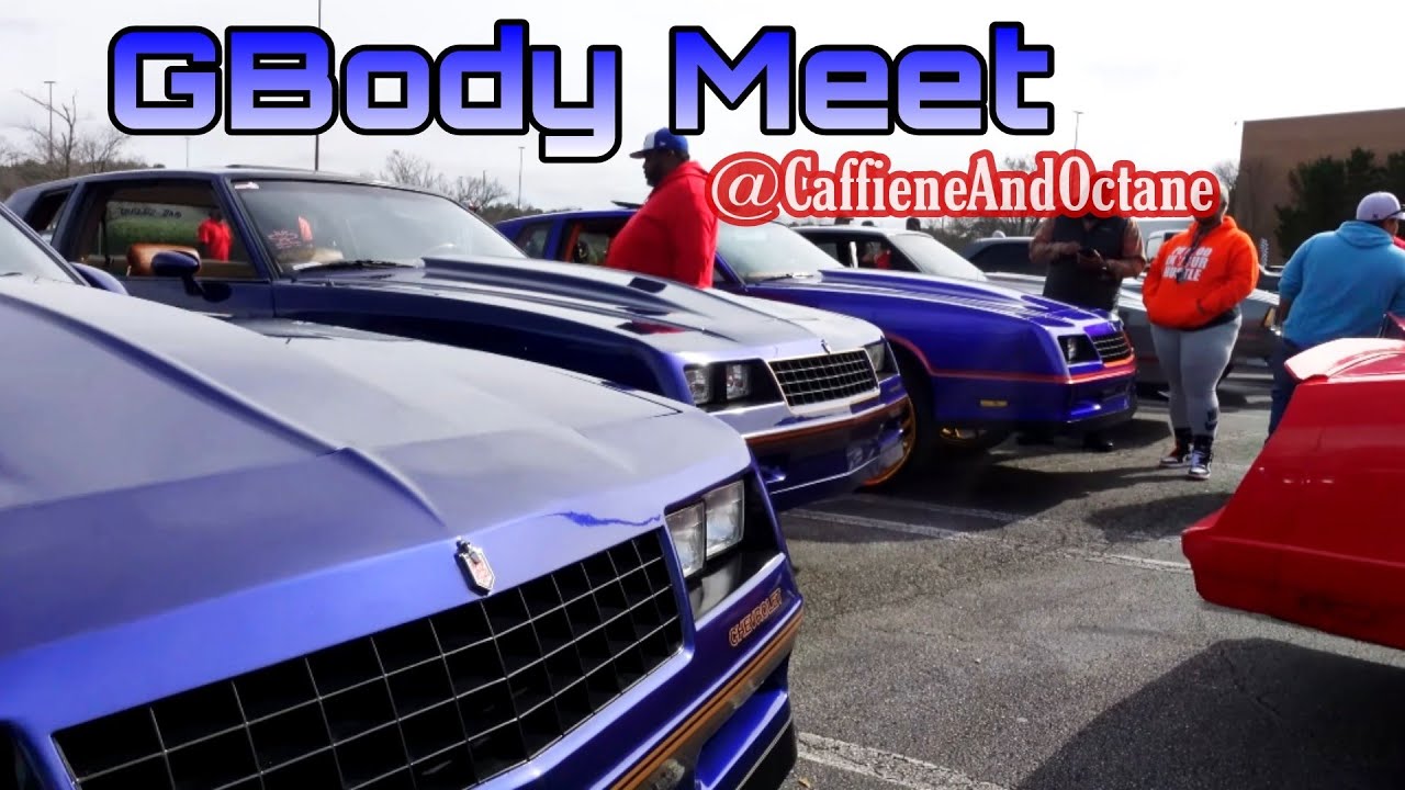 I Met Up With Atlanta G Bodys At Caffeine & Octane! Monte Carlo, Regal, Cutlass Line Up! WhipAddict