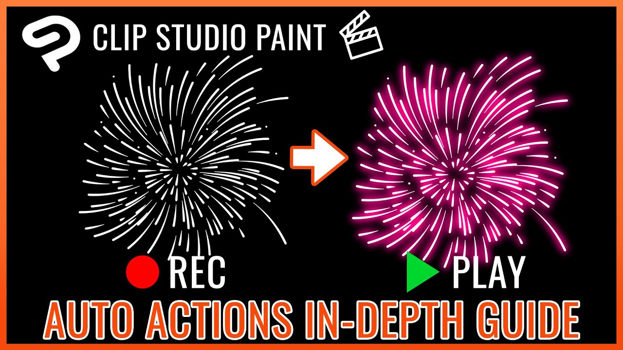 Clip studio paint: Auto Actions in-depth guide