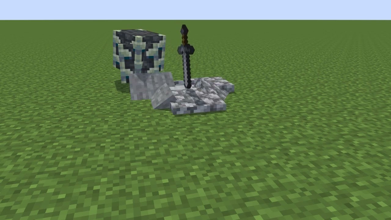 Stone Sword Animation  [First Animation]