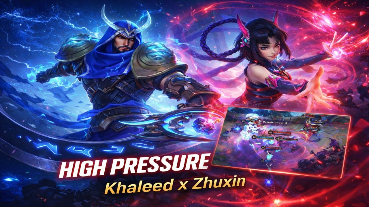 High Pressure Gameplay!! Khaleed x Zhuxin!