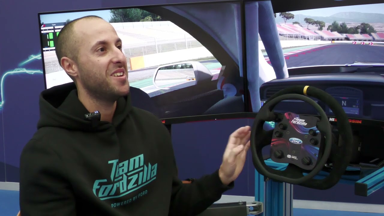 #VOLVERACONDUCIR  Simulador de conducción.Entrevista a José Iglesias Team Fordzilla