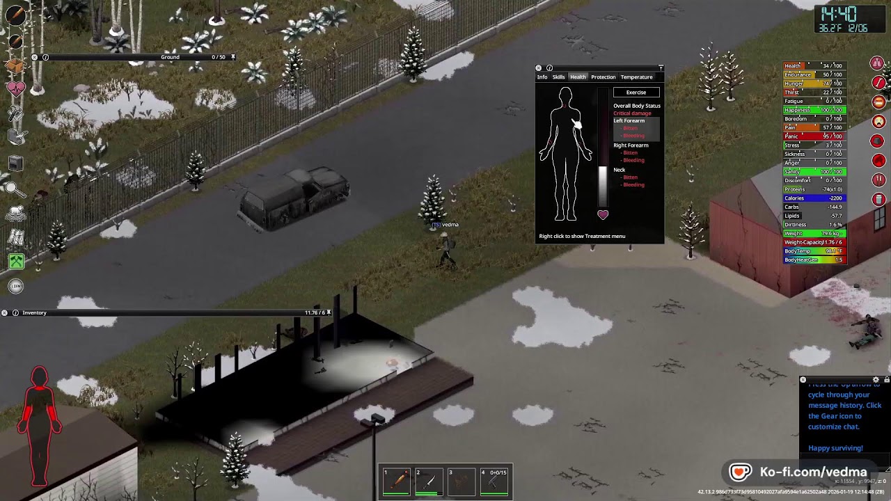 Project Zomboid - Lets try again #Live #Gameplay