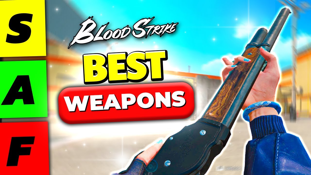 Ranking the BEST Weapons in Blood Strike