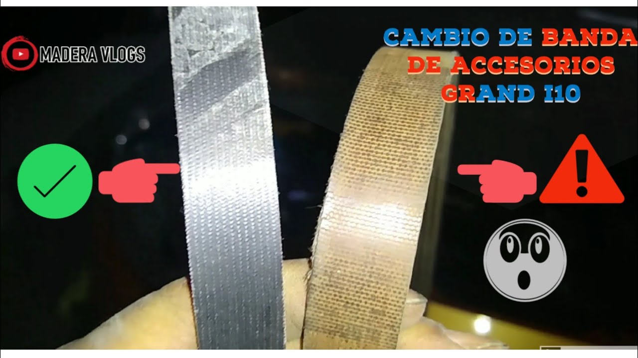 Cambiar banda de accesorios Hyundai | Grand i10 2015-2020