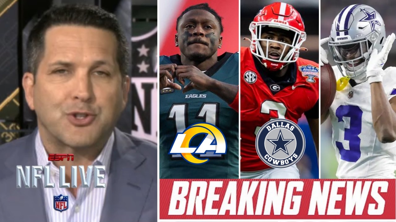 FULL NFL LIVE | Rams trade Adams for AJ Brown? - Cowboys draft on defense? - George Pickens' future?