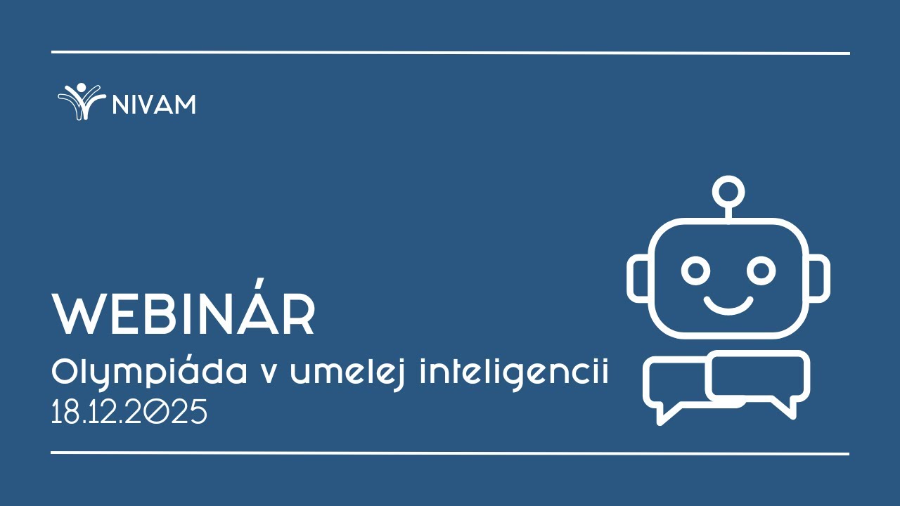 Webinár: Olympiáda v umelej inteligencii