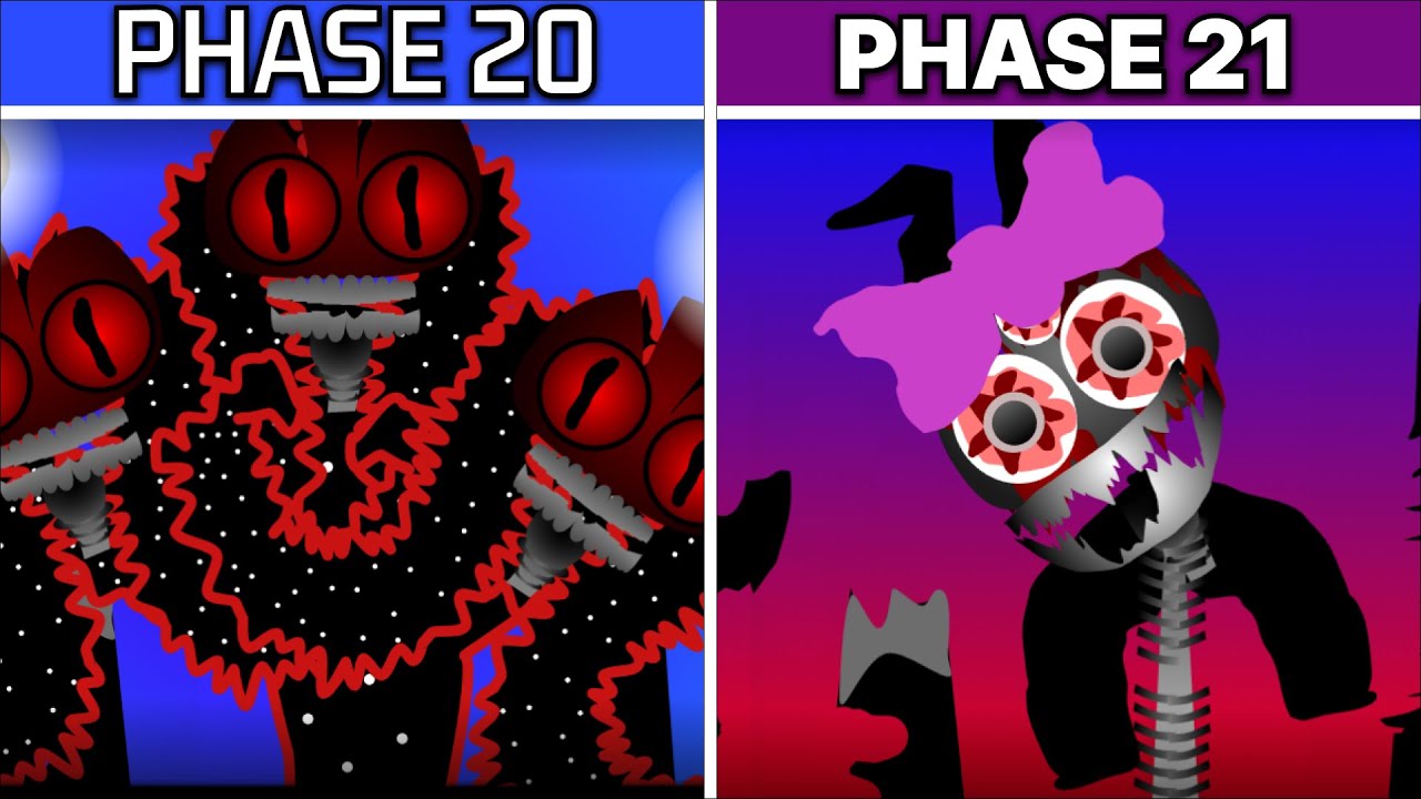 INCREDIBOX SPRUNKI PHASE 20 VS SPRUNKI PHASE 21