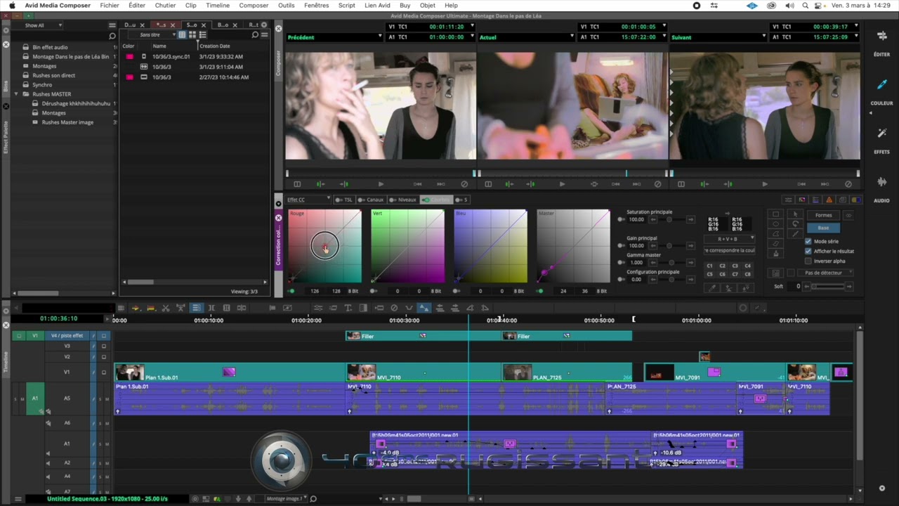 24 - Formation Avid Media Composer : L'étalonnage avancé