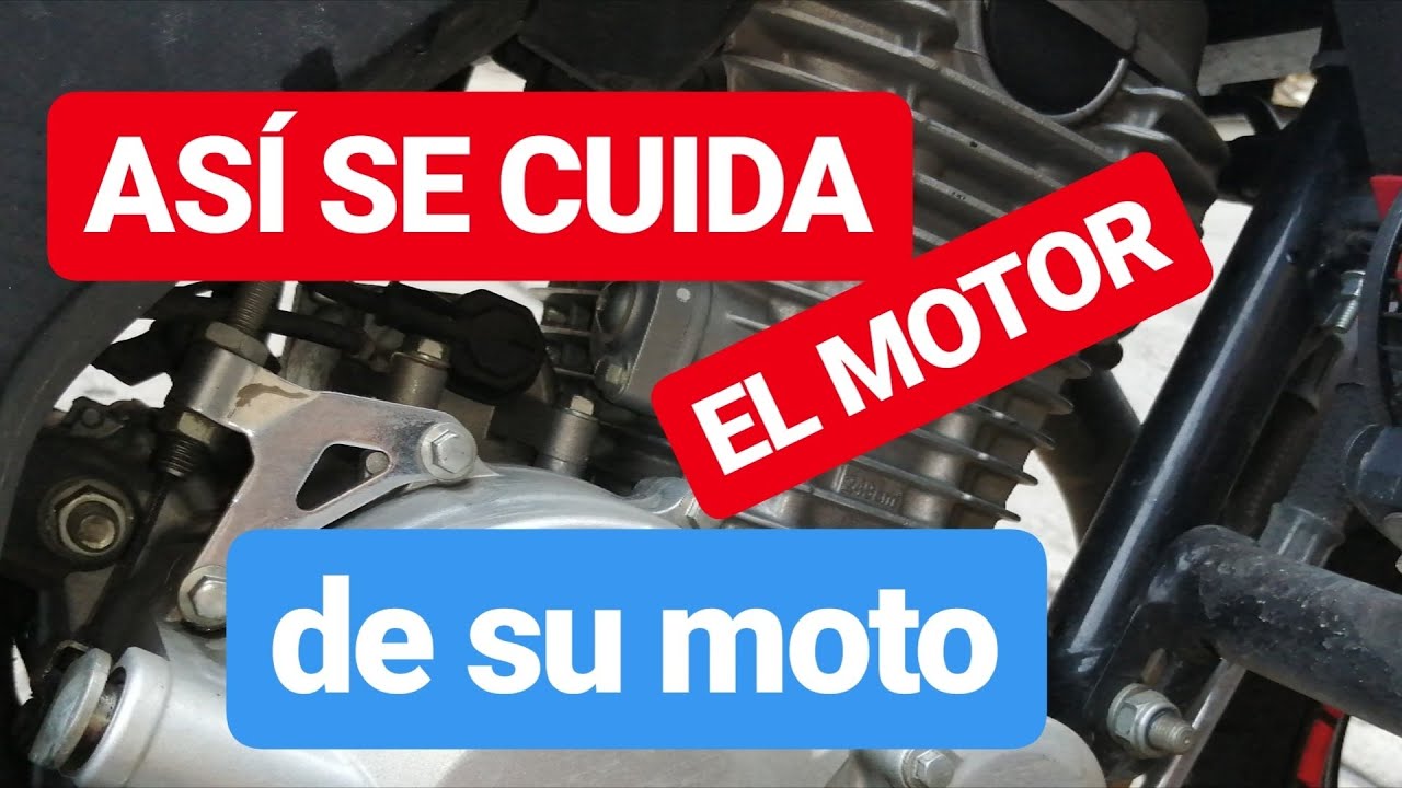! ASÍ SE CUIDA el MOTOR de su MOTO...!!
