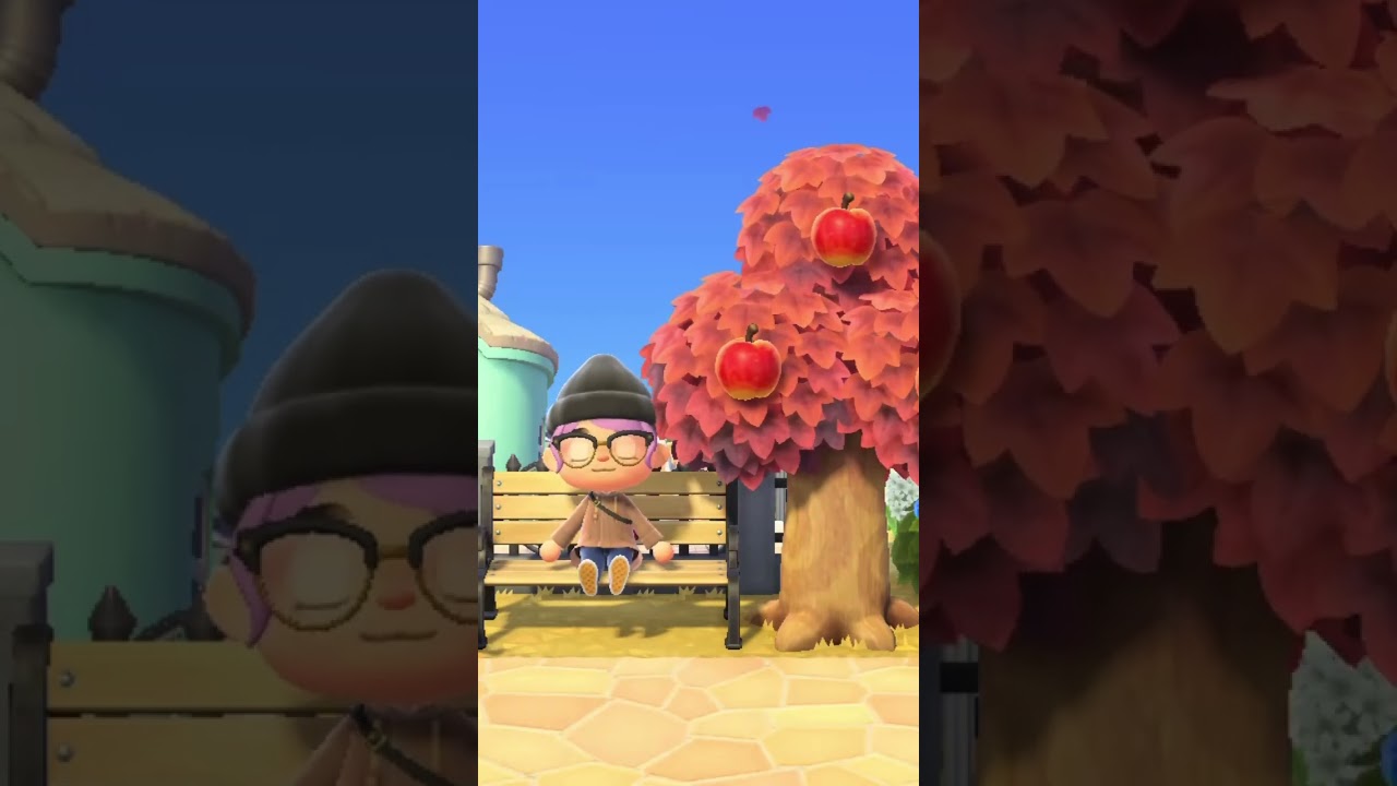 Lovely autumn day in Animal Crossing 