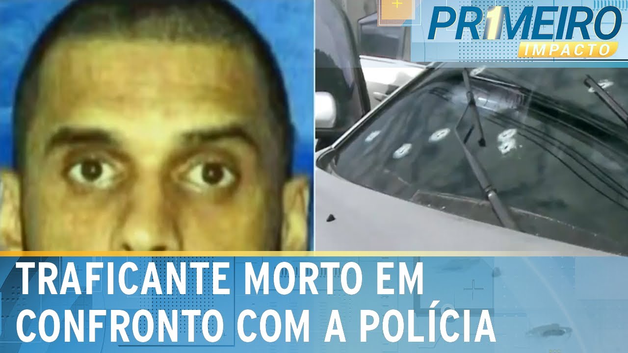 Carlinhos Cocaína, braço-direito de Marcinho VP, é baleado em confronto |Primeiro Impacto (12/01/24)