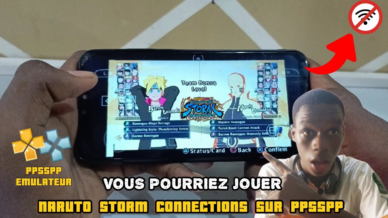 Comment Installer & Jouer à Naruto Ultimate Ninja Storm Connection sur PPSSPP | Tutoriel Complet