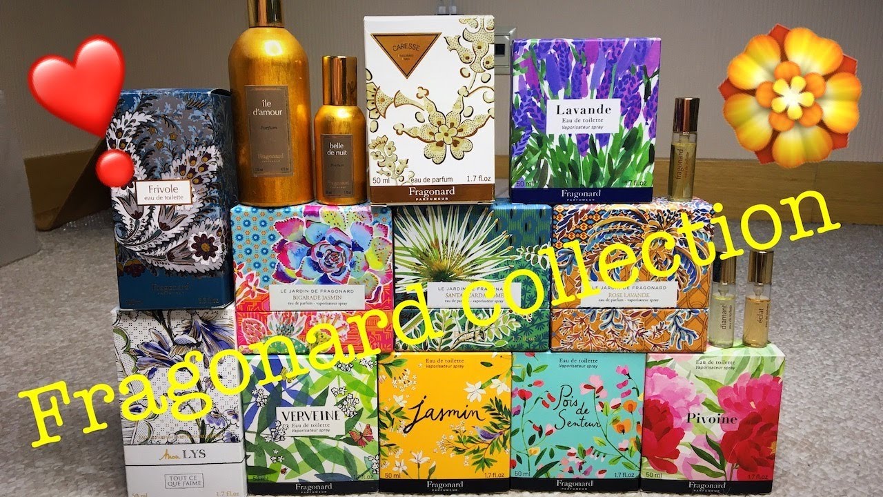 Моя коллекция Fragonard. Fragonard perfume collection.