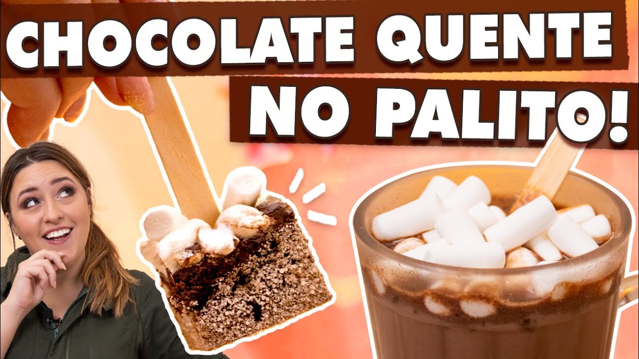 Chocolate Quente NO PALITO - Especial de Inverno | Tábata Romero