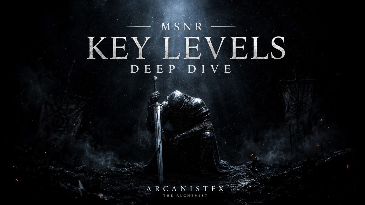 MSNR KEY LEVELS &mdash; How I Actually Identify High-Quality Key Levels | ALCHEMIST