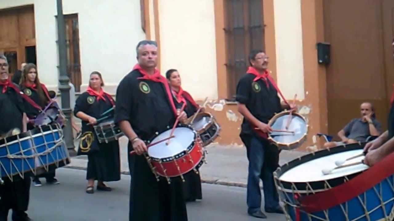 Tamborileros de Hellín, Desfile Moro en Fiestas de Moncada 2013.