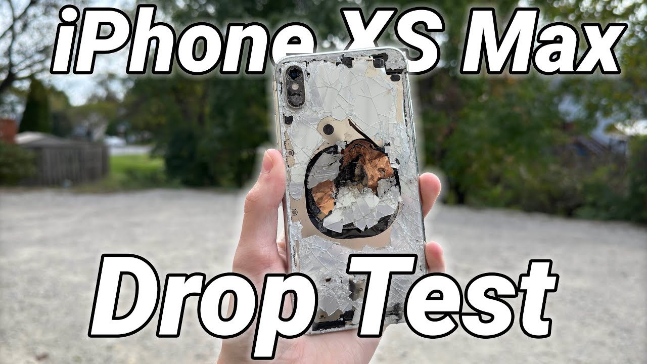 iPhone XS Max Drop Test