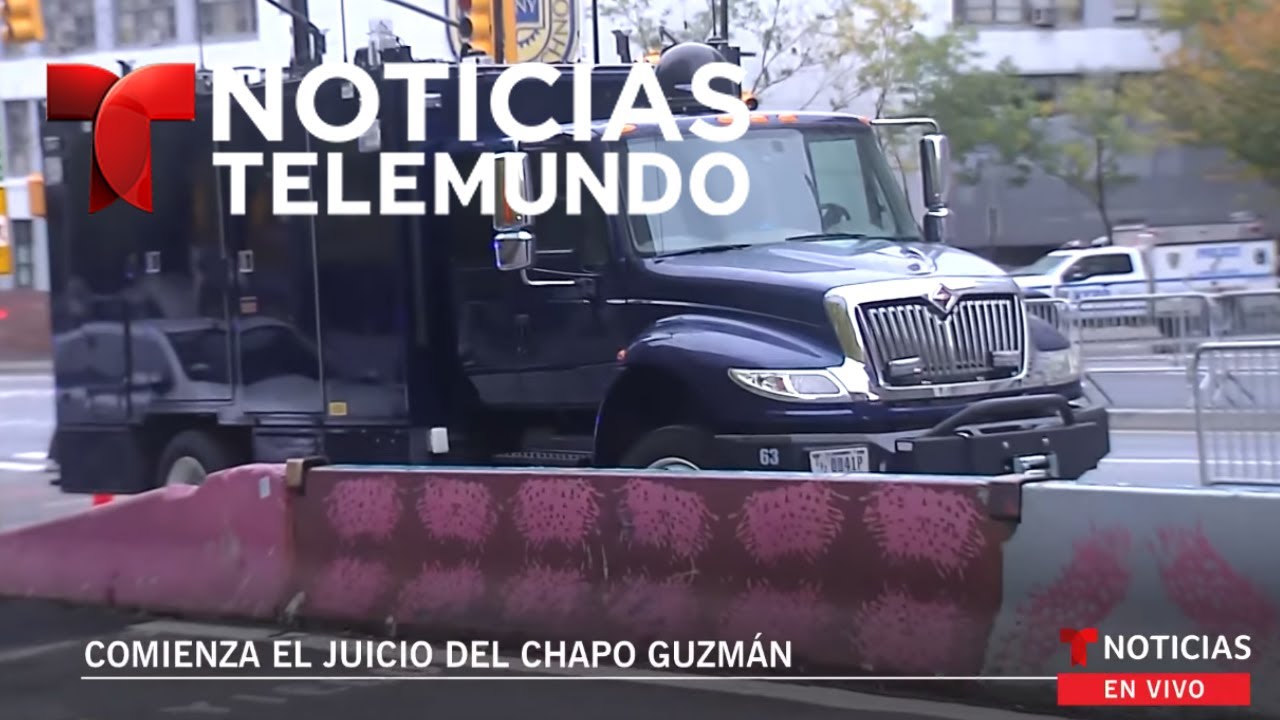 EN VIVO: Comienza el juicio del Chapo Guzmán