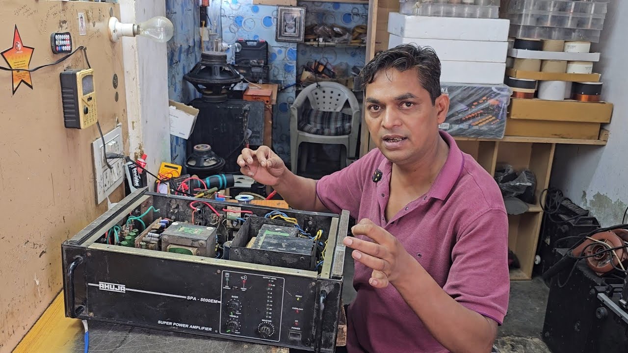 Spa 500 Watt Ahuja Amplifier Repair/3773 की जगह 5200 सो कैसे लगाएं /