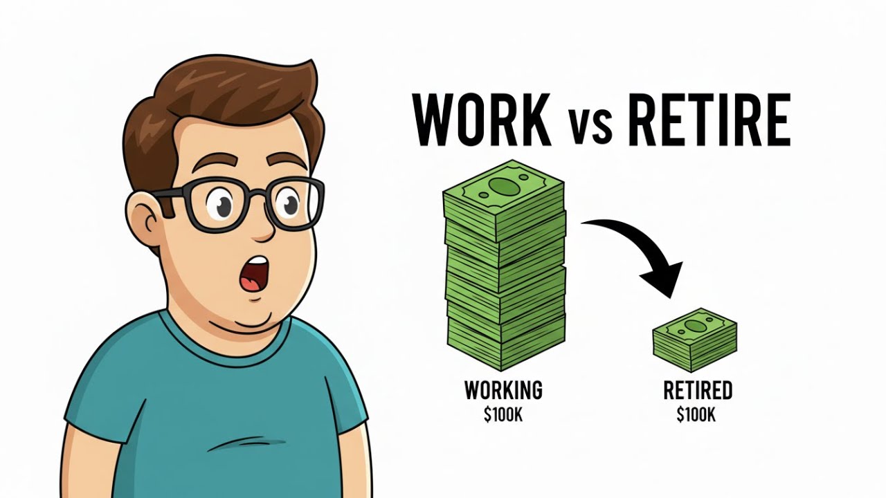 $100K Salary vs $100K Retirement: Same Money, Wildly Different Taxes