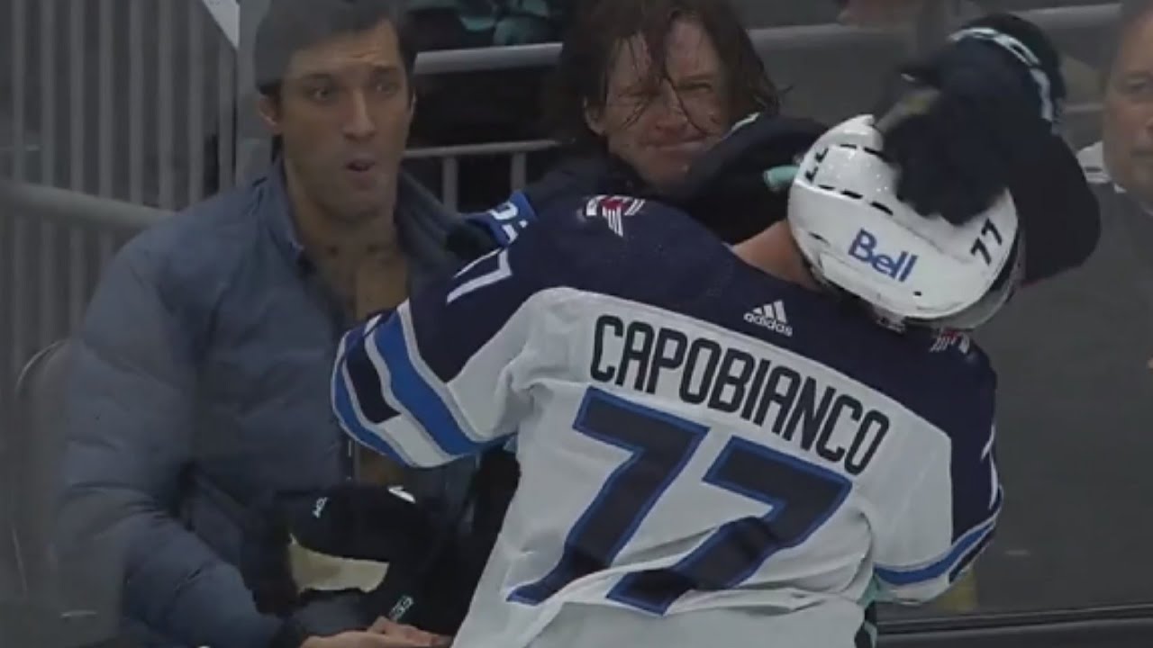 Kyle Capobianco Doesn't Appreciate Jared McCann's Hit Against Cole Perfetti