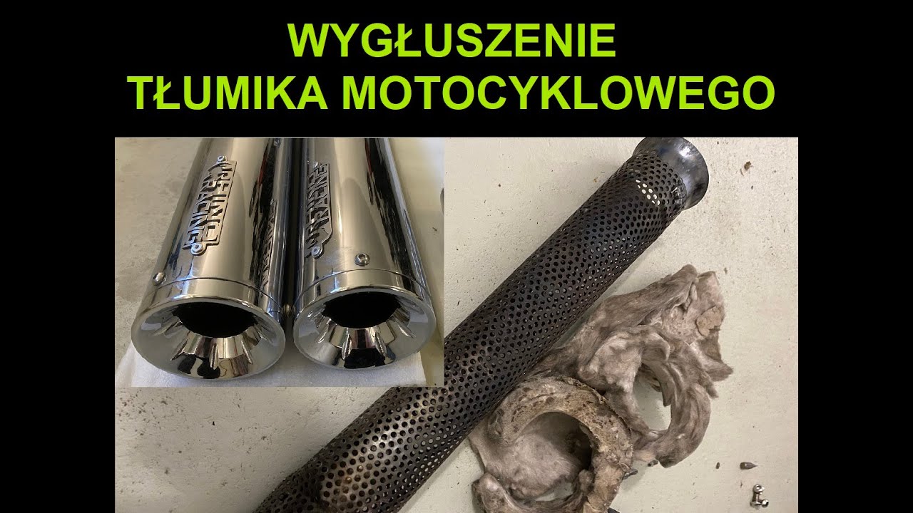 Wygłuszenie tłumika motocyklowego [2024]