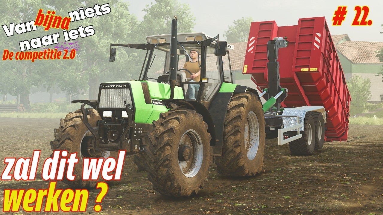 ZAL DIT WEL WERKEN? - De Competitie 2.0  #22 -  | Farming Simulator 25 (Nederlands)