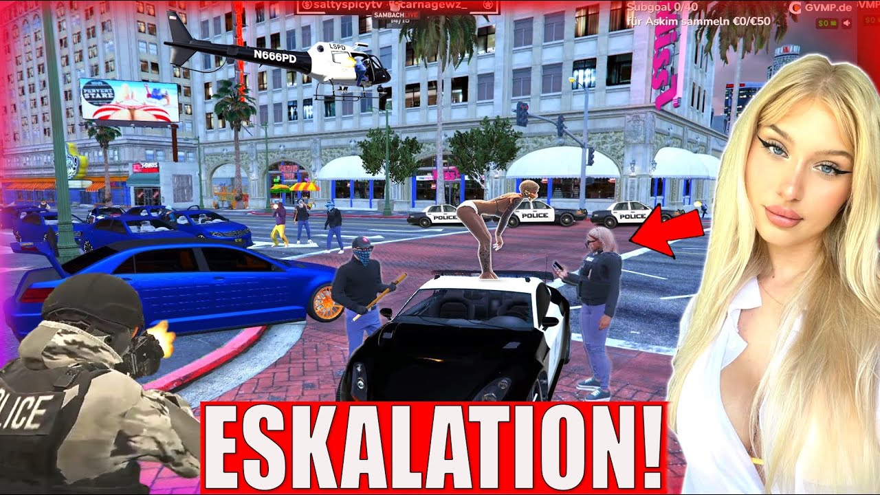 STATE BANK ROBBERY ESCALATES COMPLETELY IN GTA 5 RP🤬😱| GVMP HIGHLIGHTS #672