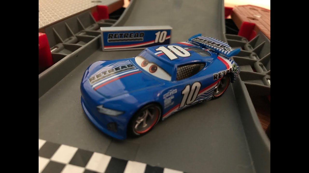 Disney Cars Aric Almirolling Review (NASCAR Crossover, Retread Next-Gen #10)