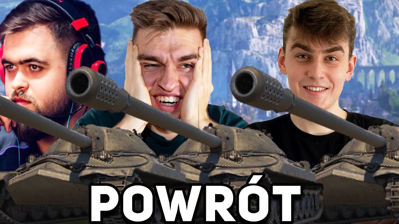 SZALONY POTRÓJNY PLUTON IS-7, BC-25T @RysiekR @PaPaPawianHighlight