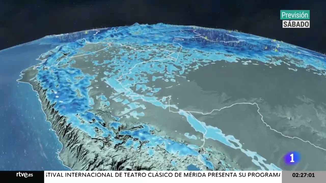 &iexcl;NUEVO! + 22/6/2024 El Tiempo Junio - 24h TVE y La 1 TVE 2024 HD 720p.