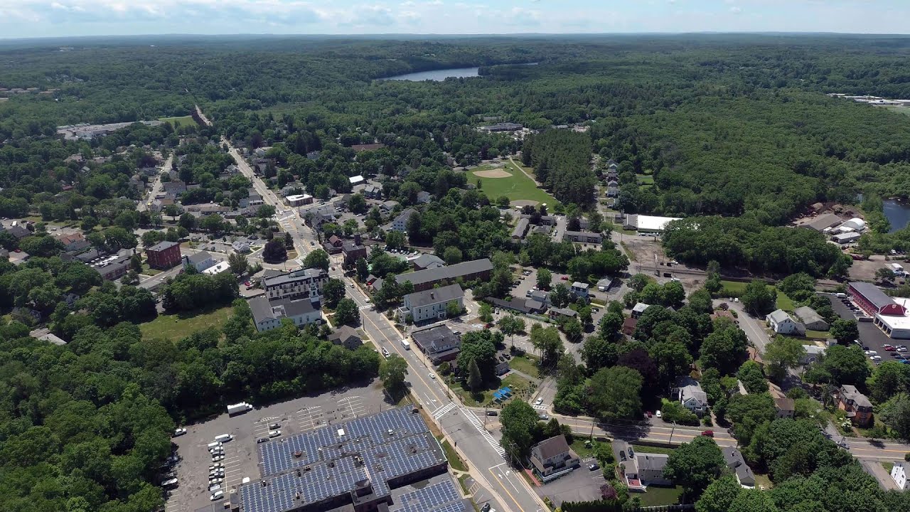 Ashland MA from the Air - June 12 2020