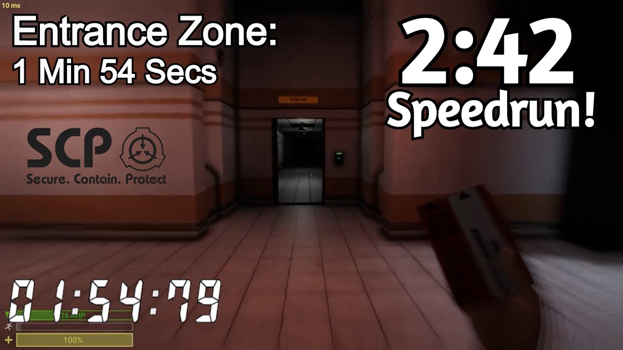 SCP: SL Speedrun (2 Minute 42 Seconds)