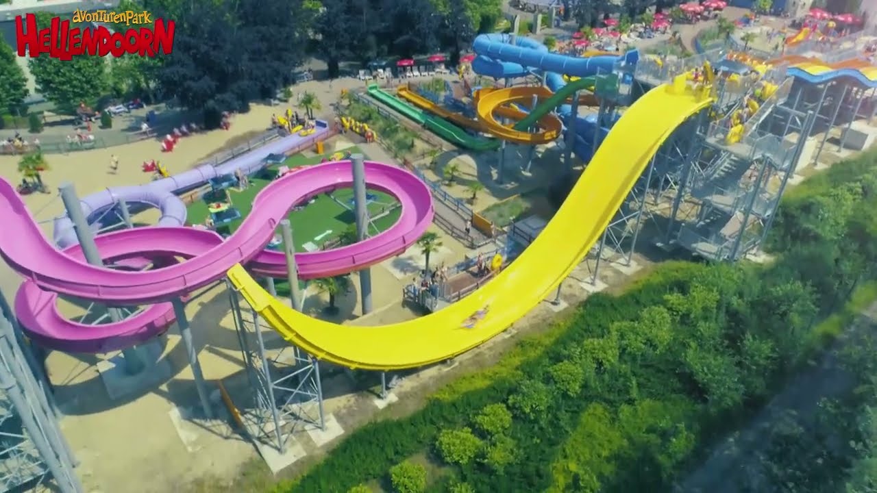 Slidepark: ruim 5000m2 waterplezier!