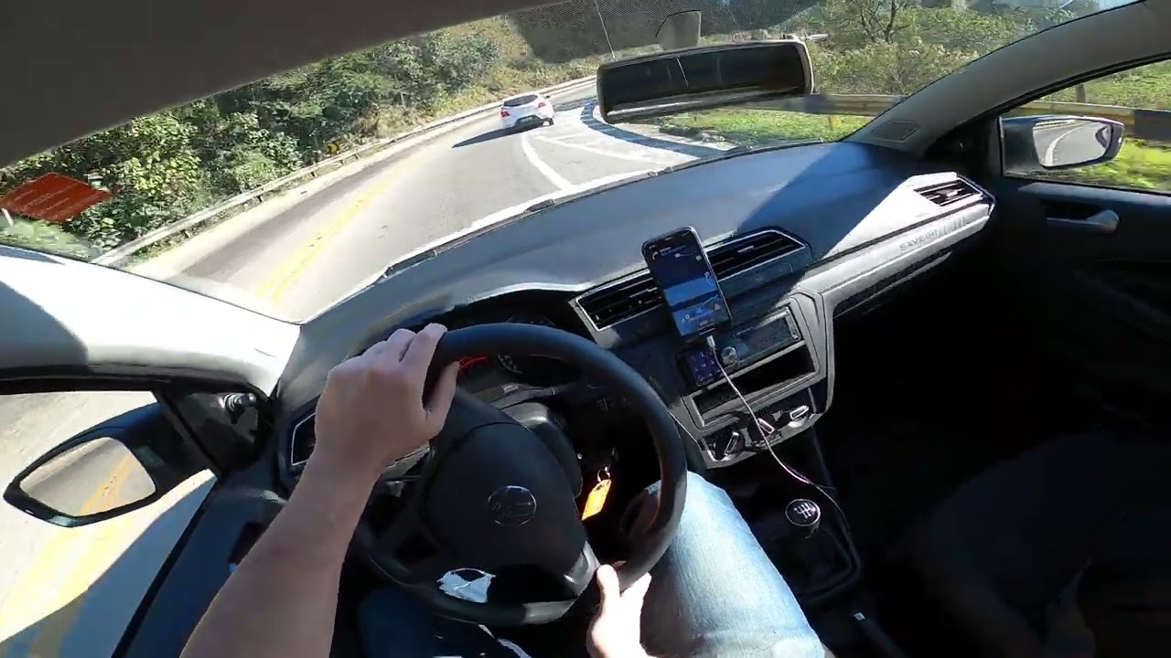 TESTE EM ESTRADA DE SERRA | VW SAVEIRO ROBUST 1.6 MANUAL 2024