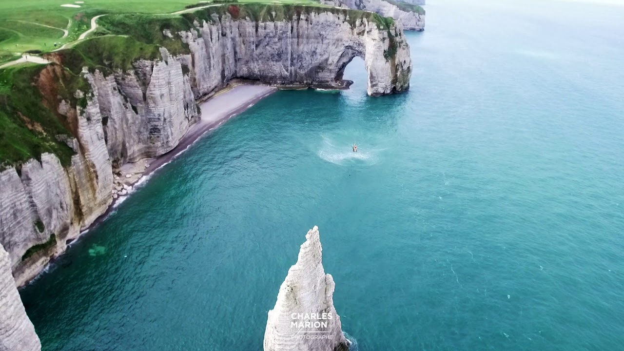 De Fécamp à Etretat avec Dragon 76 & la SNSM de Fécamp