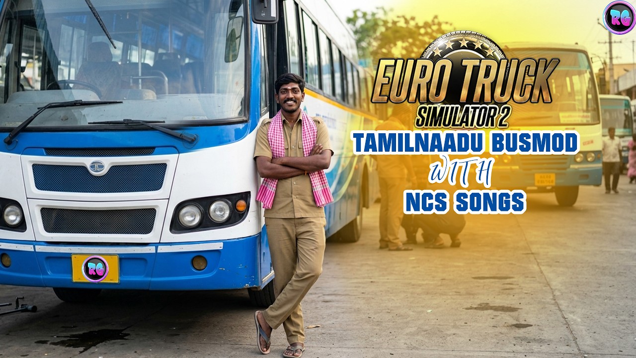 Euro Truck Simulator 2 with Steering wheel & தமிழ் Songs [ Live🔴 ] | Road to 1k Subs🥰🙏| #retrexgamer