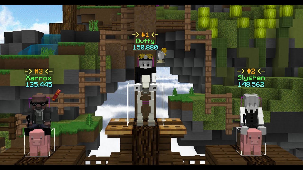 craftrise bedwars AMA 100.000 puan geriden gelip 1. oluyoruz