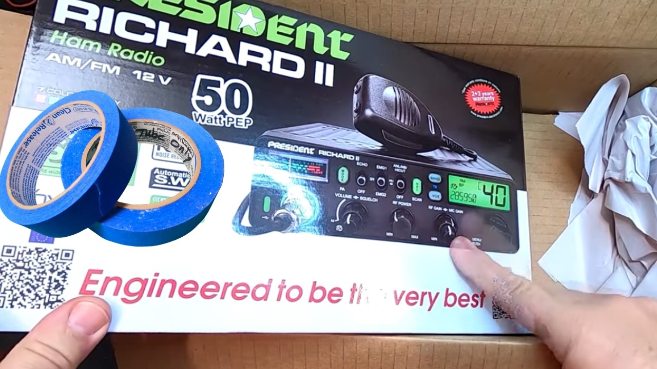 President Richard II Unboxing FIFTY WATTS PEP NEW2026 #cbradio