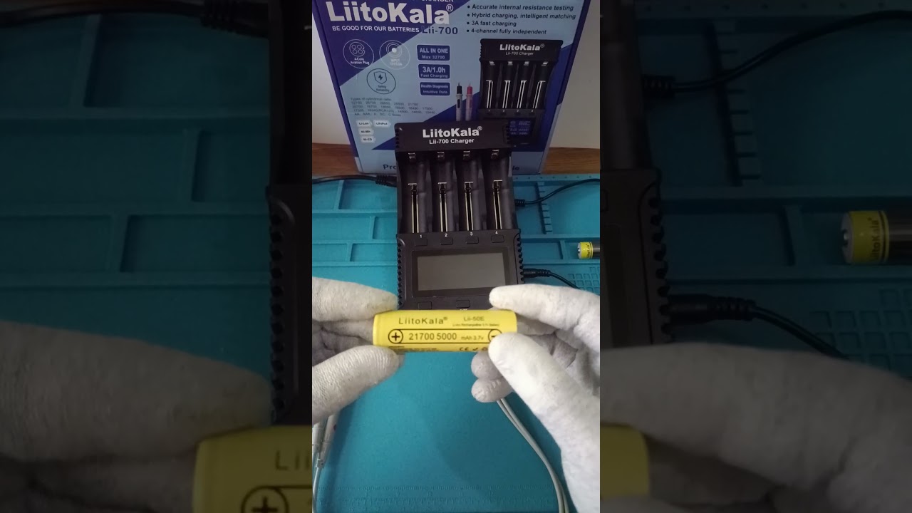 Измеряем 🛠️ внутреннее сопротивление аккумуляторов с помощью зарядного устройства LiitoKala Lii-700